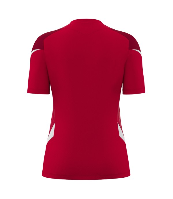 NAGA WOMAN SHIRT SS RED/WHT