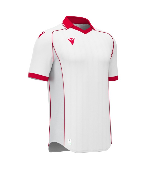 WARDEN ECO SHIRT SS WHT/RED
