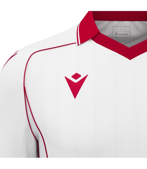 WARDEN ECO SHIRT SS WHT/RED