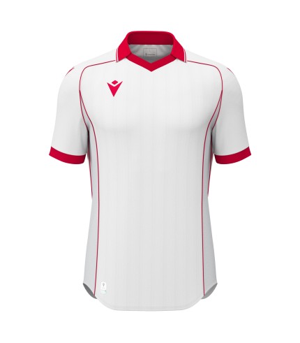 WARDEN ECO SHIRT SS WHT/RED