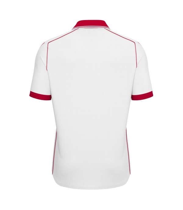 WARDEN ECO SHIRT SS WHT/RED