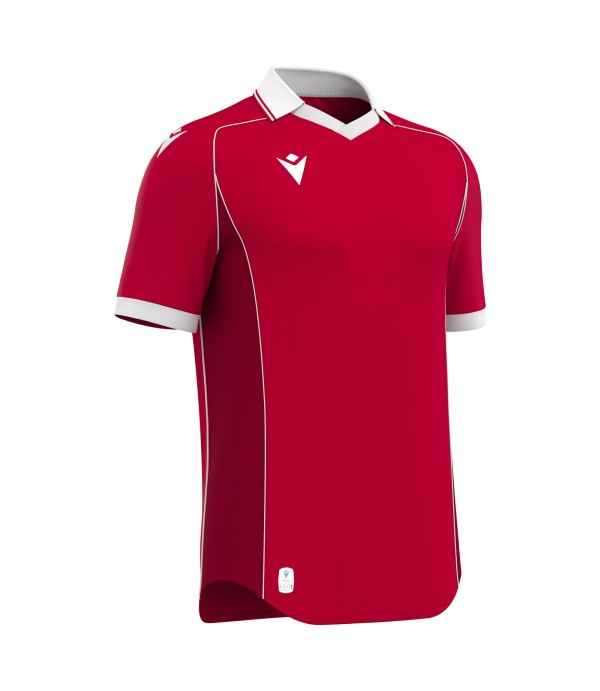 WARDEN ECO SHIRT SS RED/WHT