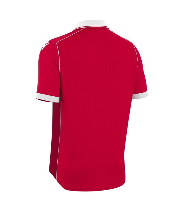 WARDEN ECO SHIRT SS RED/WHT