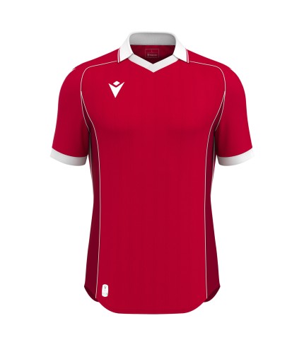 WARDEN ECO SHIRT SS RED/WHT