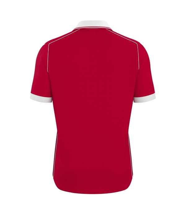 WARDEN ECO SHIRT SS RED/WHT