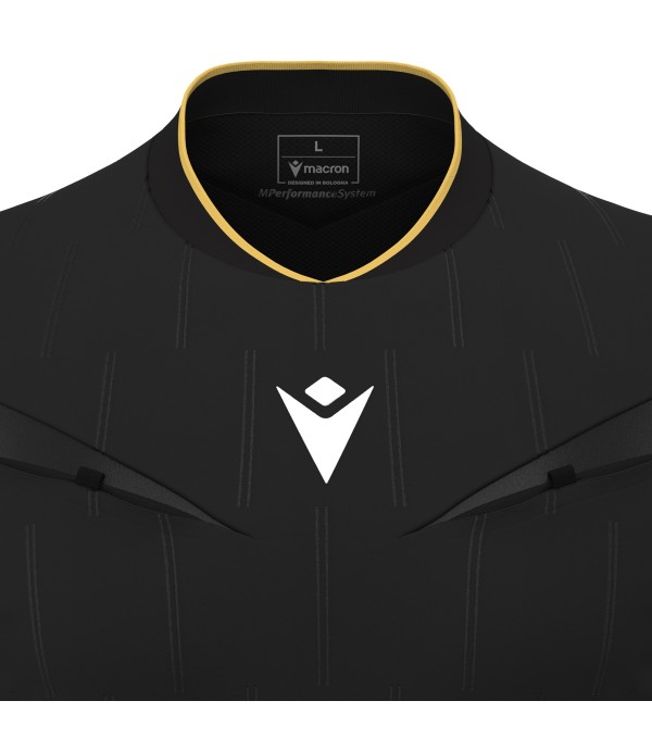 MENDEZ ECO REFEREE SHIRT LS BLK/GLD