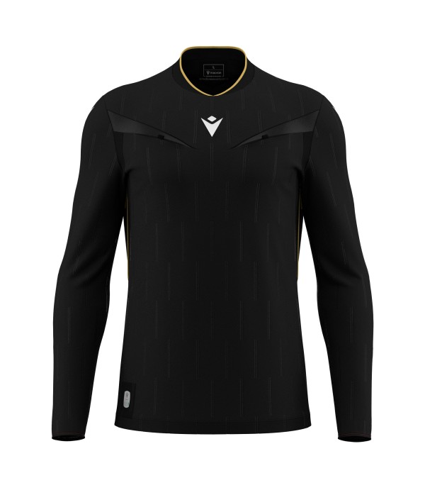 MENDEZ ECO REFEREE SHIRT LS BLK/GLD