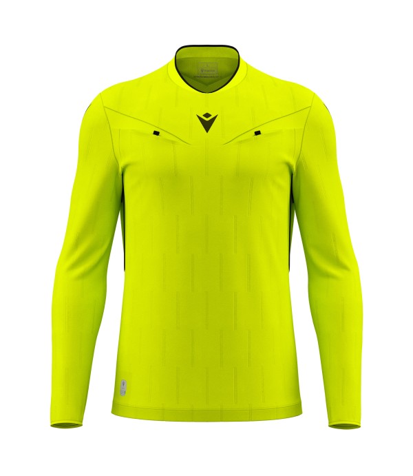 MENDEZ ECO REFEREE SHIRT LS NYEL/BLK