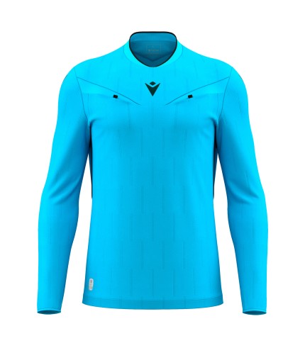 MENDEZ ECO REFEREE SHIRT LS NSKY/BLK