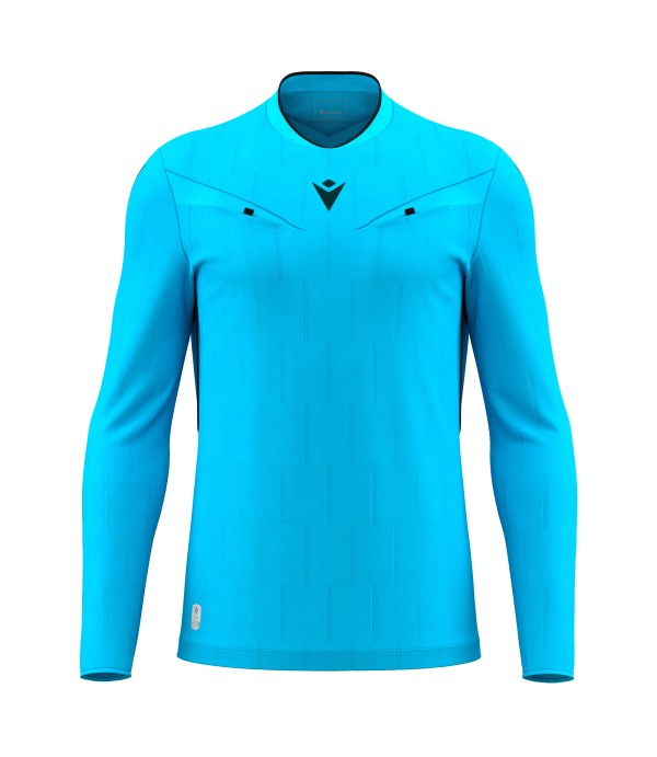 MENDEZ ECO REFEREE SHIRT LS NSKY/BLK