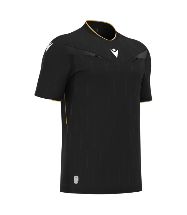 MENDEZ ECO REFEREE SHIRT SS BLK/GLD
