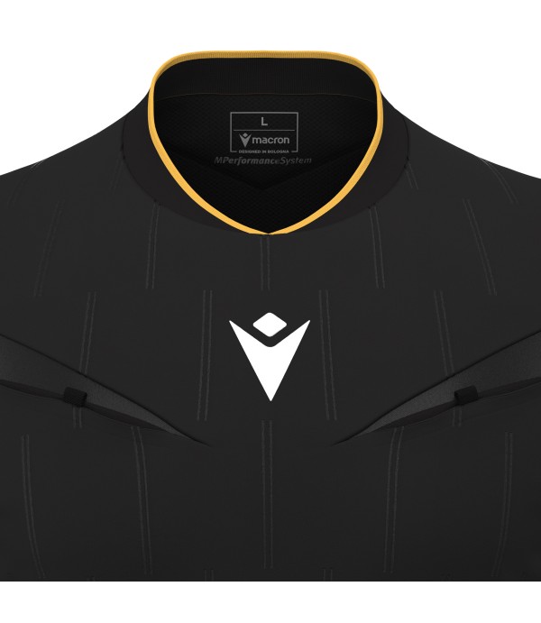 MENDEZ ECO REFEREE SHIRT SS BLK/GLD