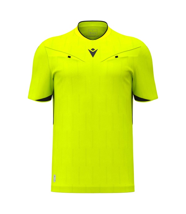 MENDEZ ECO REFEREE SHIRT SS NYEL/BLK