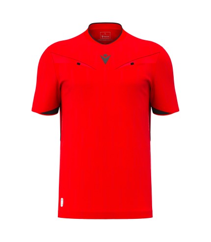 MENDEZ ECO REFEREE SHIRT SS BRED/BLK