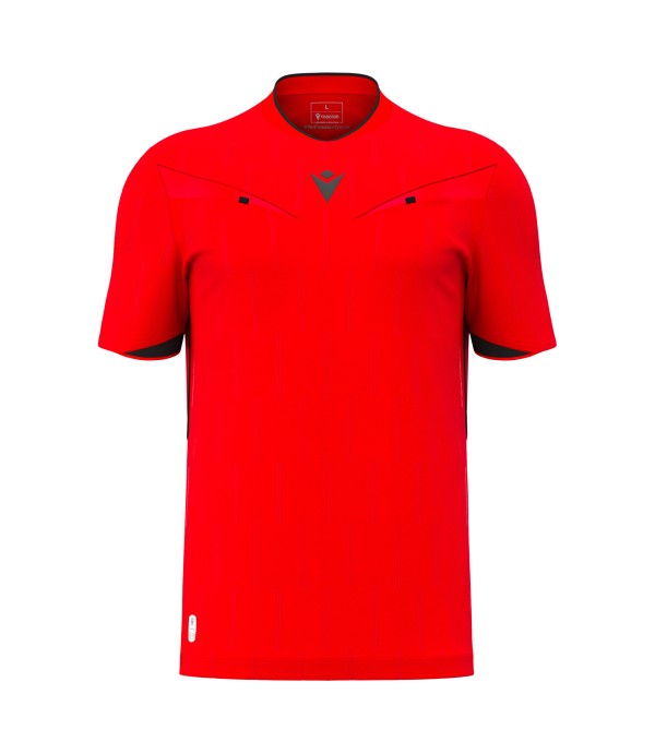 MENDEZ ECO REFEREE SHIRT SS BRED/BLK