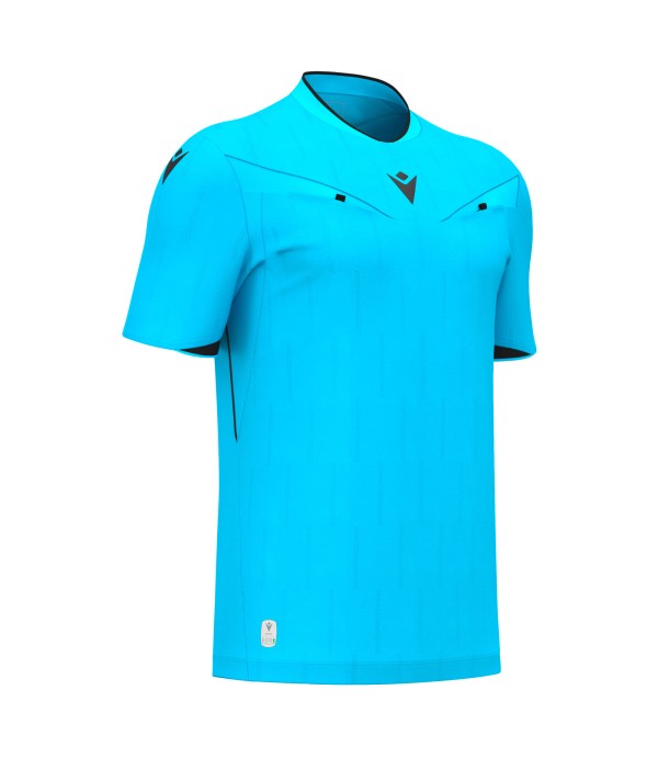 MENDEZ ECO REFEREE SHIRT SS NSKY/BLK