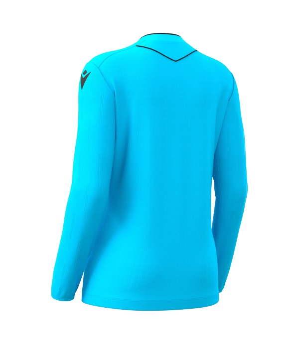 TESS ECO WMN REFEREE SHIRT LS NSKY/BLK