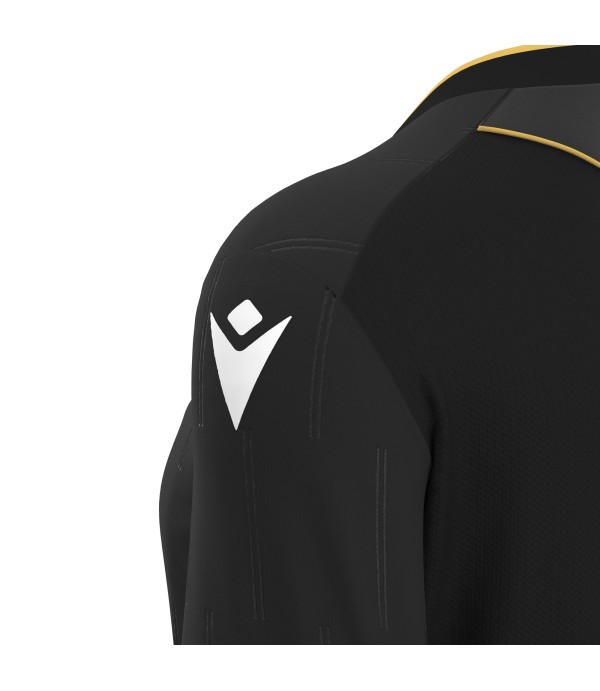 TESS ECO WMN REFEREE SHIRT SS BLK/GLD