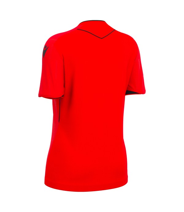 TESS ECO WMN REFEREE SHIRT SS BRED/BLK