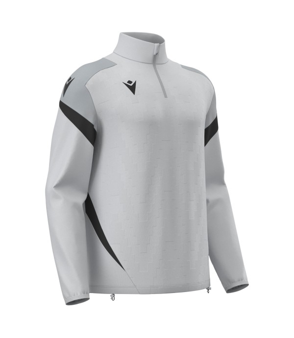 HOLLOW 1/4 ZIP TOP SGRY/ANT