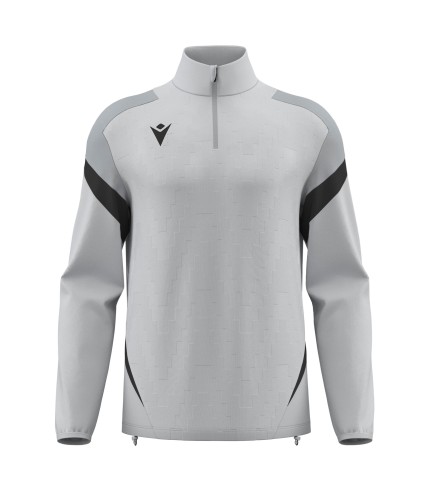 HOLLOW 1/4 ZIP TOP SGRY/ANT