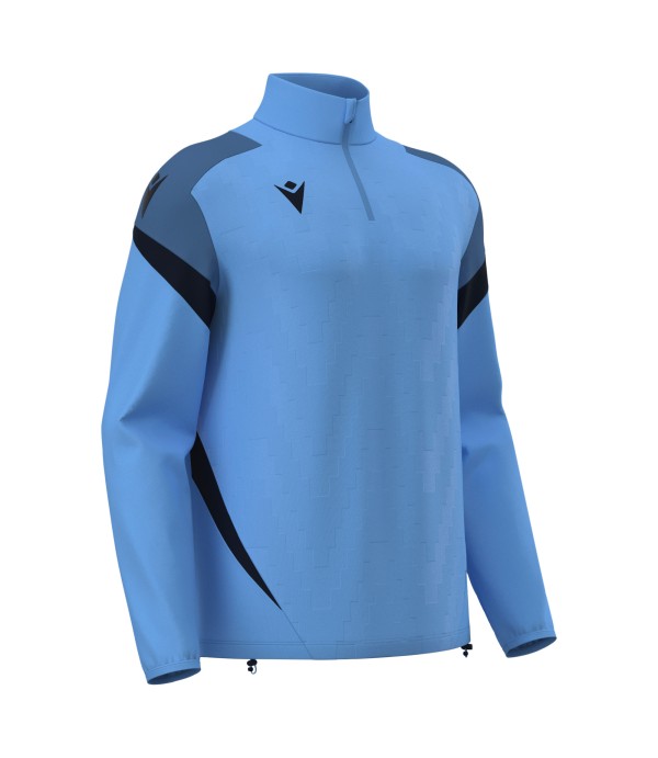 HOLLOW 1/4 ZIP TOP ISKY/NAV