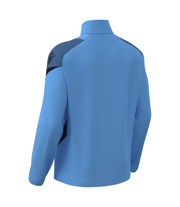 HOLLOW 1/4 ZIP TOP ISKY/NAV