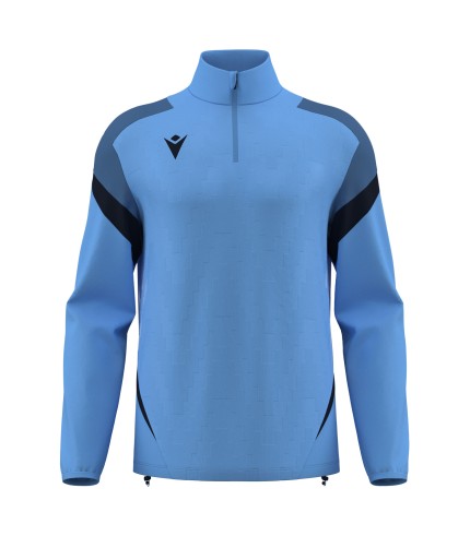HOLLOW 1/4 ZIP TOP ISKY/NAV