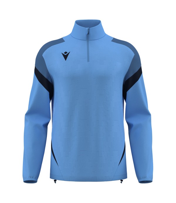 HOLLOW 1/4 ZIP TOP ISKY/NAV