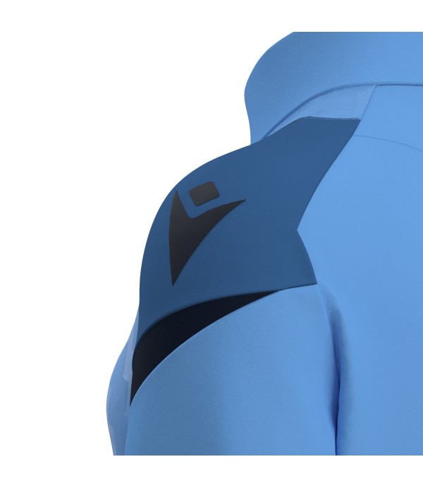 LEONA 1/4 ZIP WMN TOP ISKY/NAV