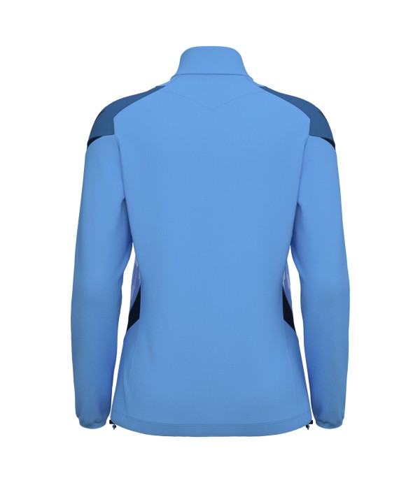LEONA 1/4 ZIP WMN TOP ISKY/NAV