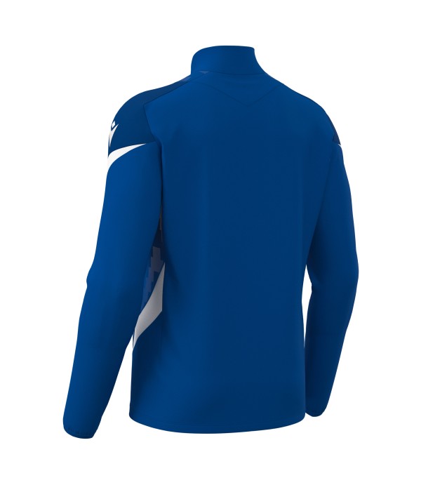 STARFALL 1/4 ZIP TOP ROY/WHT