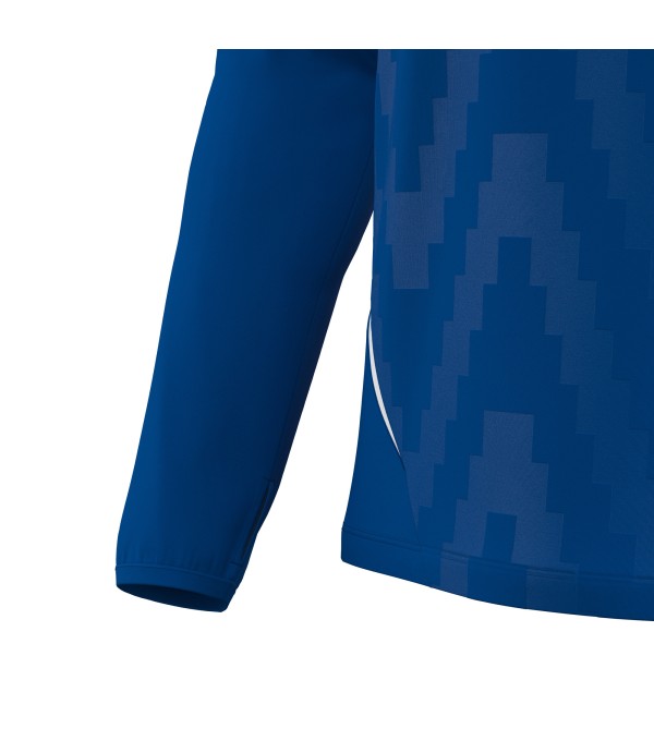STARFALL 1/4 ZIP TOP ROY/WHT