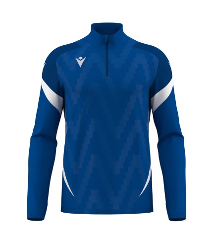 STARFALL 1/4 ZIP TOP ROY/WHT