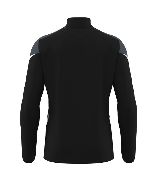 STARFALL 1/4 ZIP TOP BLK/WHT