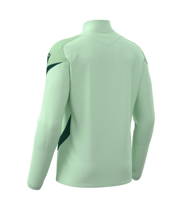 STARFALL 1/4 ZIP TOP MINT/BGRN