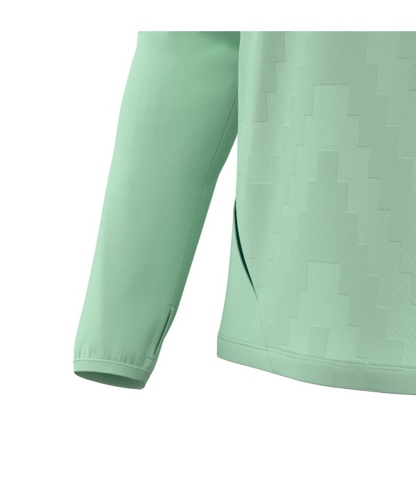 STARFALL 1/4 ZIP TOP MINT/BGRN