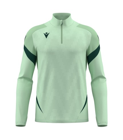 STARFALL 1/4 ZIP TOP MINT/BGRN