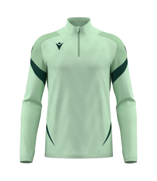 STARFALL 1/4 ZIP TOP MINT/BGRN