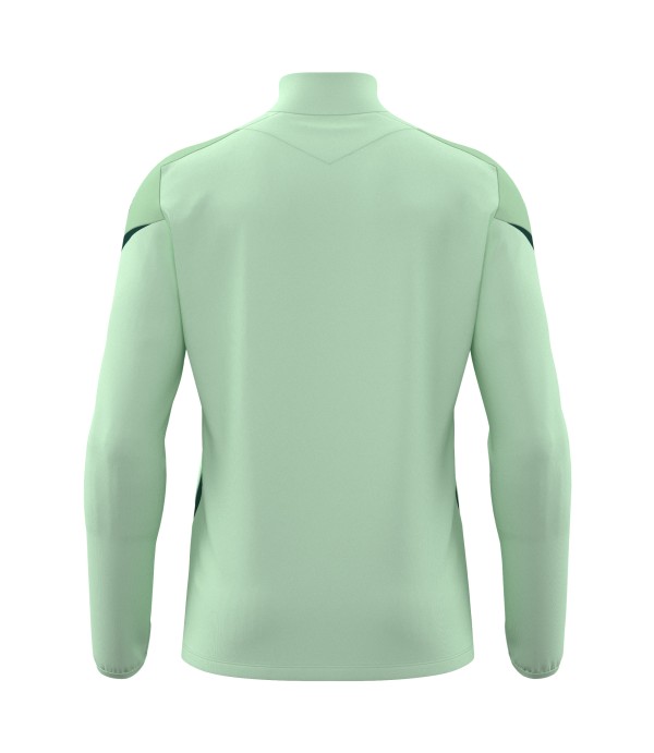 STARFALL 1/4 ZIP TOP MINT/BGRN