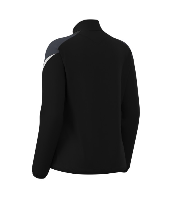 ATHENA WOMAN FULL ZIP TOP BLK/WHT