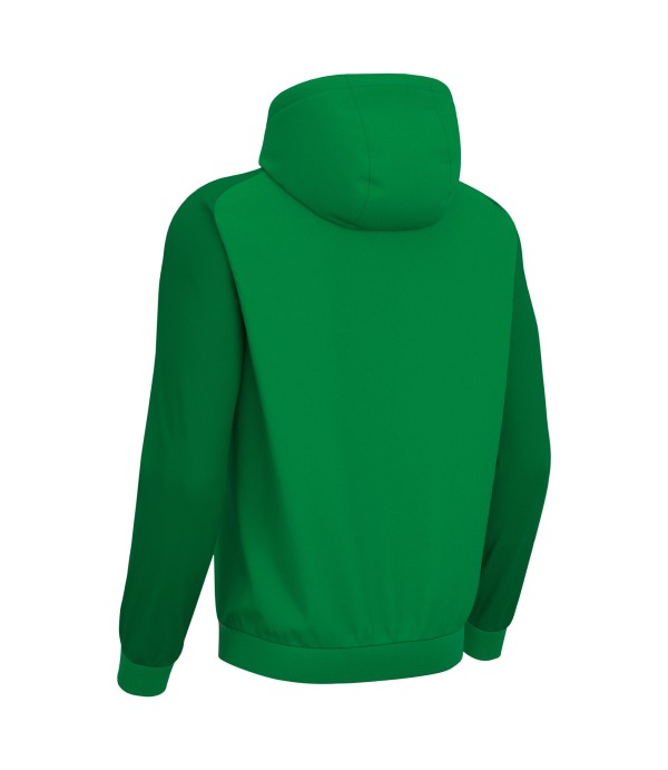 CHRONOS FULL ZIP HOODY TOP GRN/DGRN