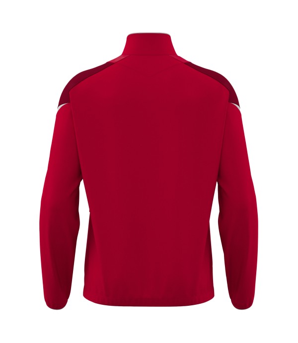 ODIN FULL ZIP TOP RED/WHT