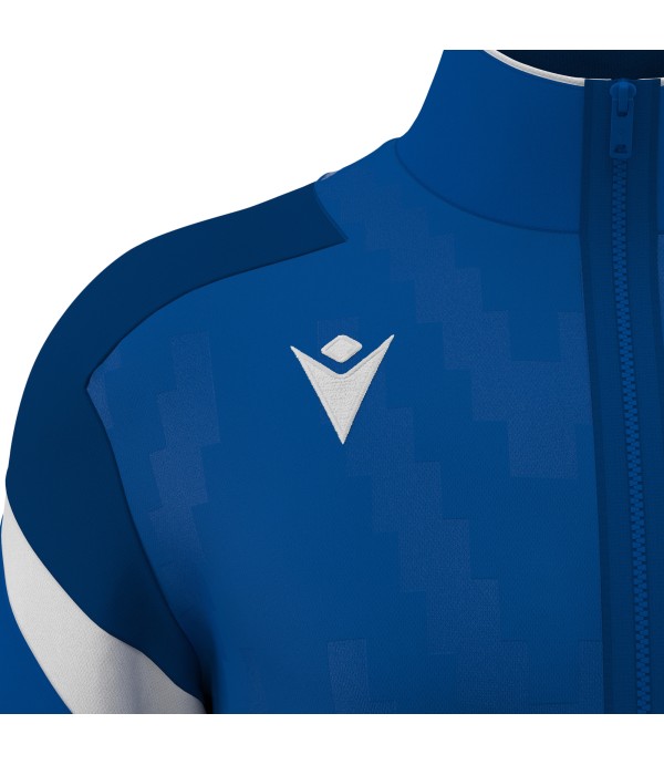 ODIN FULL ZIP TOP ROY/WHT