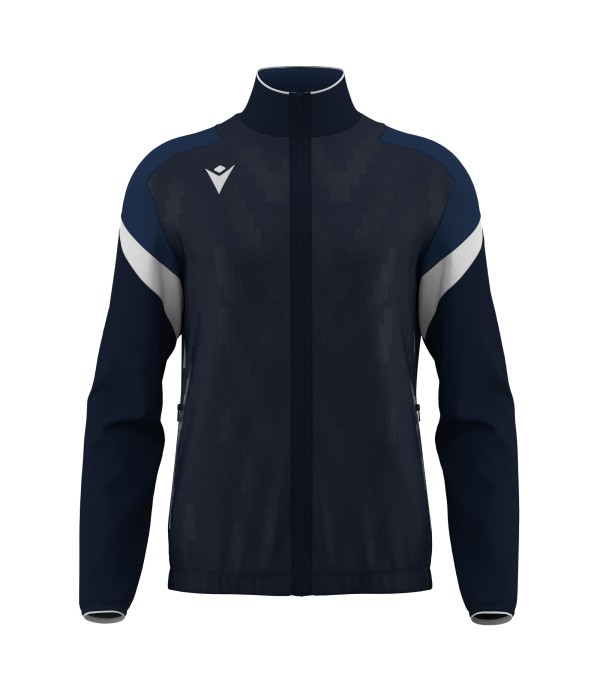 ODIN FULL ZIP TOP NAV/WHT