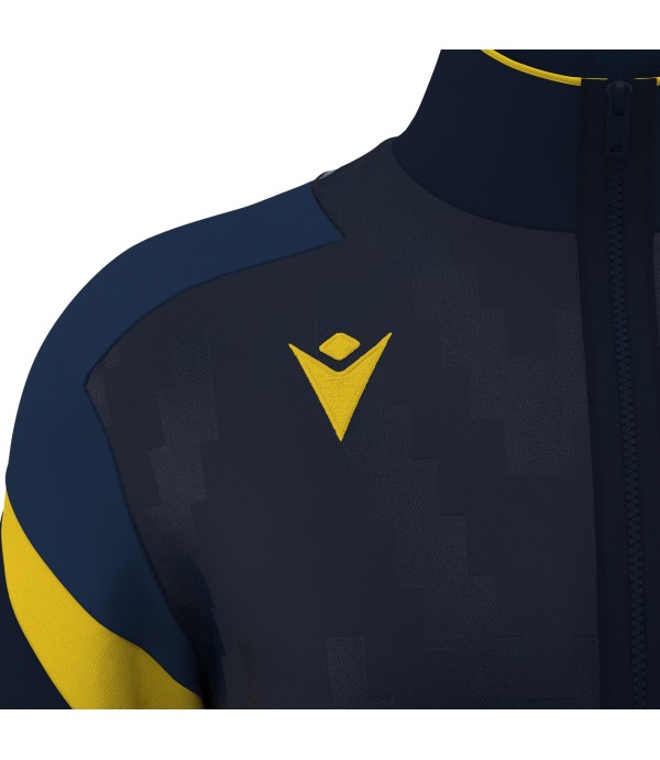 ODIN FULL ZIP TOP NAV/YEL