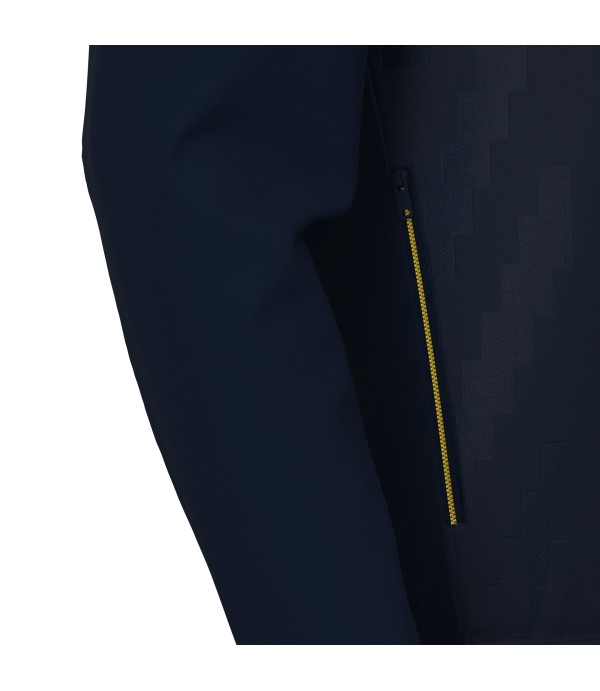 ODIN FULL ZIP TOP NAV/YEL