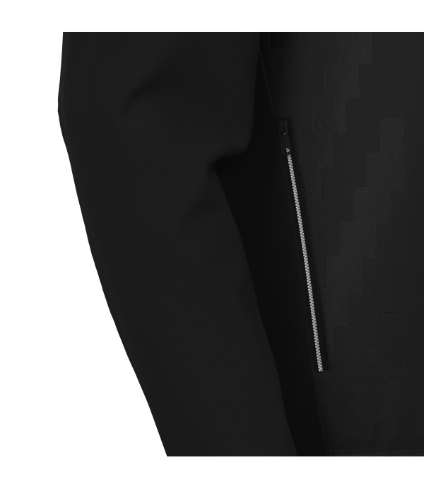 ODIN FULL ZIP TOP BLK/WHT