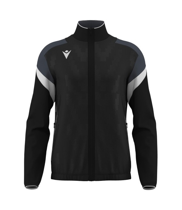 ODIN FULL ZIP TOP BLK/WHT