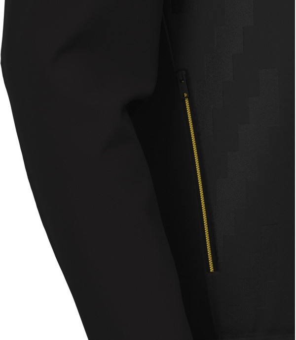 ODIN FULL ZIP TOP BLK/YEL
